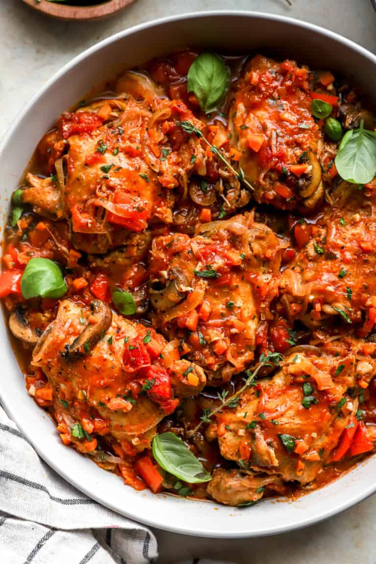 Instant Pot Chicken Cacciatore Recipe