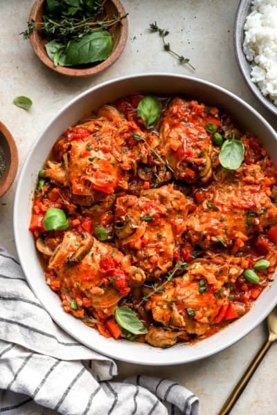 Instant Pot Chicken Cacciatore Recipe