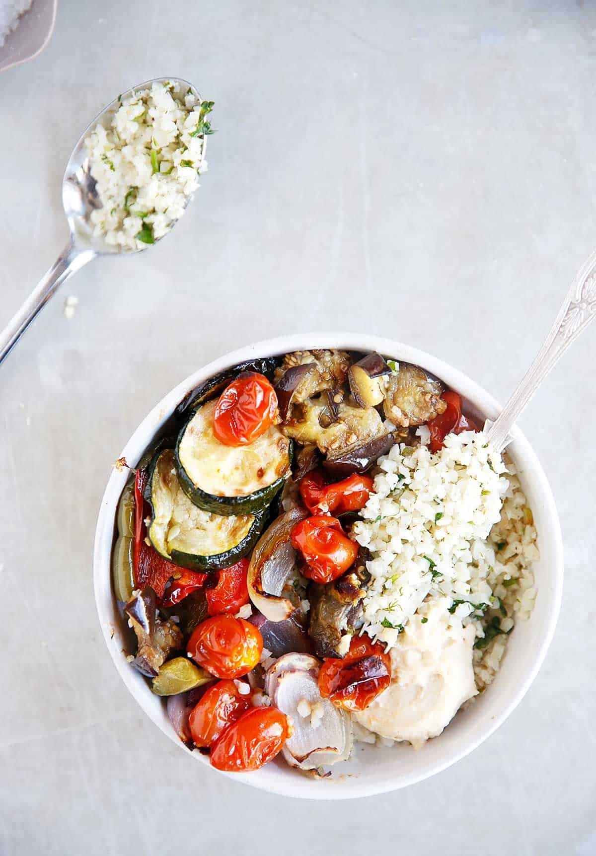 Greek Veggie Bowl 