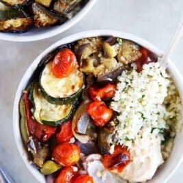 Greek Veggie Bowl