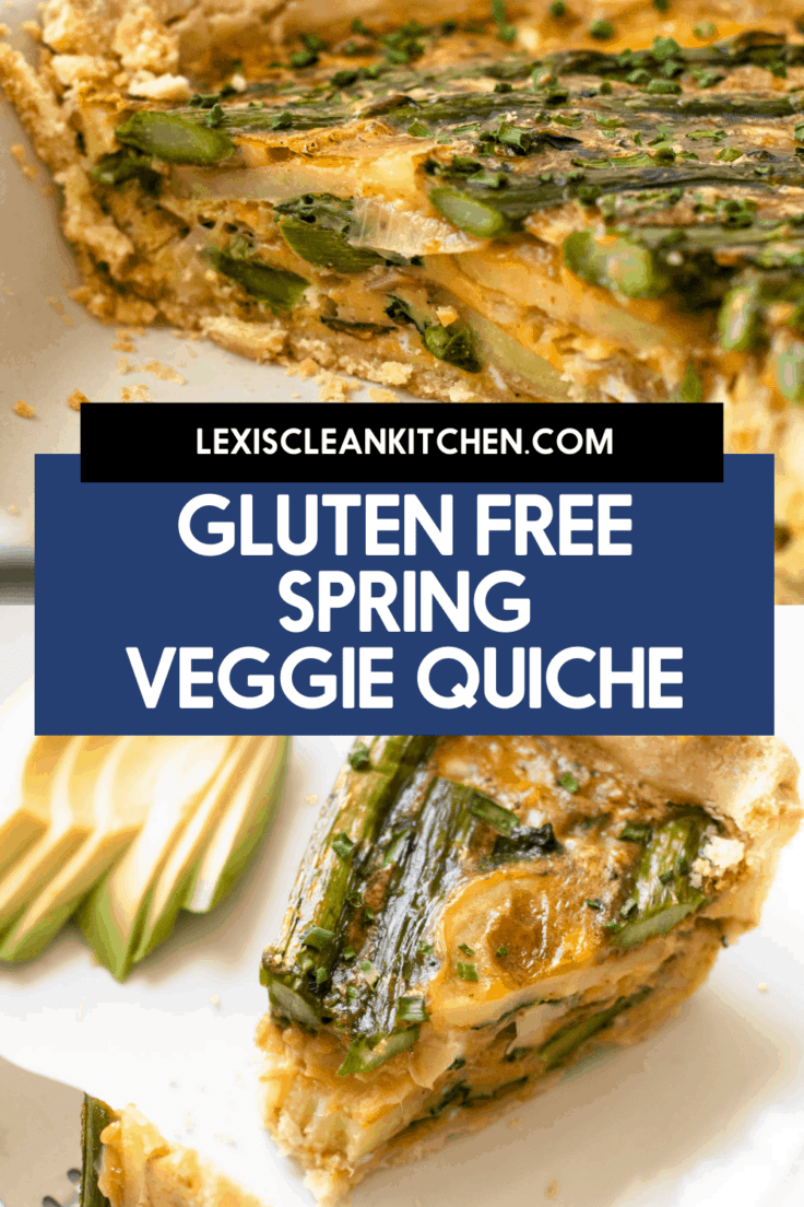 Gluten Free Spring Veggie Quiche