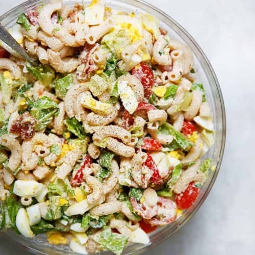 Gluten-Free BLT Pasta Salad - Lexi's Clean Kitchen