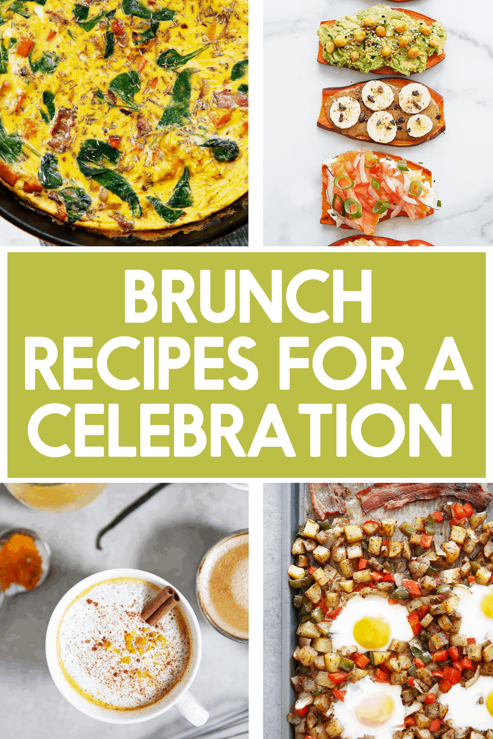 Healthy brunch recipes for a celebration.