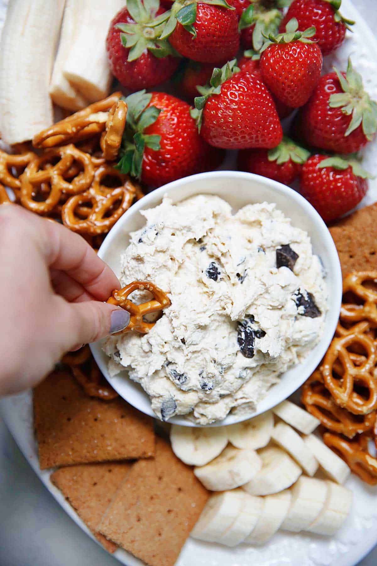 Gluten-free Edible Cookie Dough Dip | Lexi's Clean Kitchen