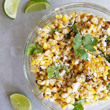 Mexican Street Corn Salad [VIDEO] - Lexi's Clean Kitchen