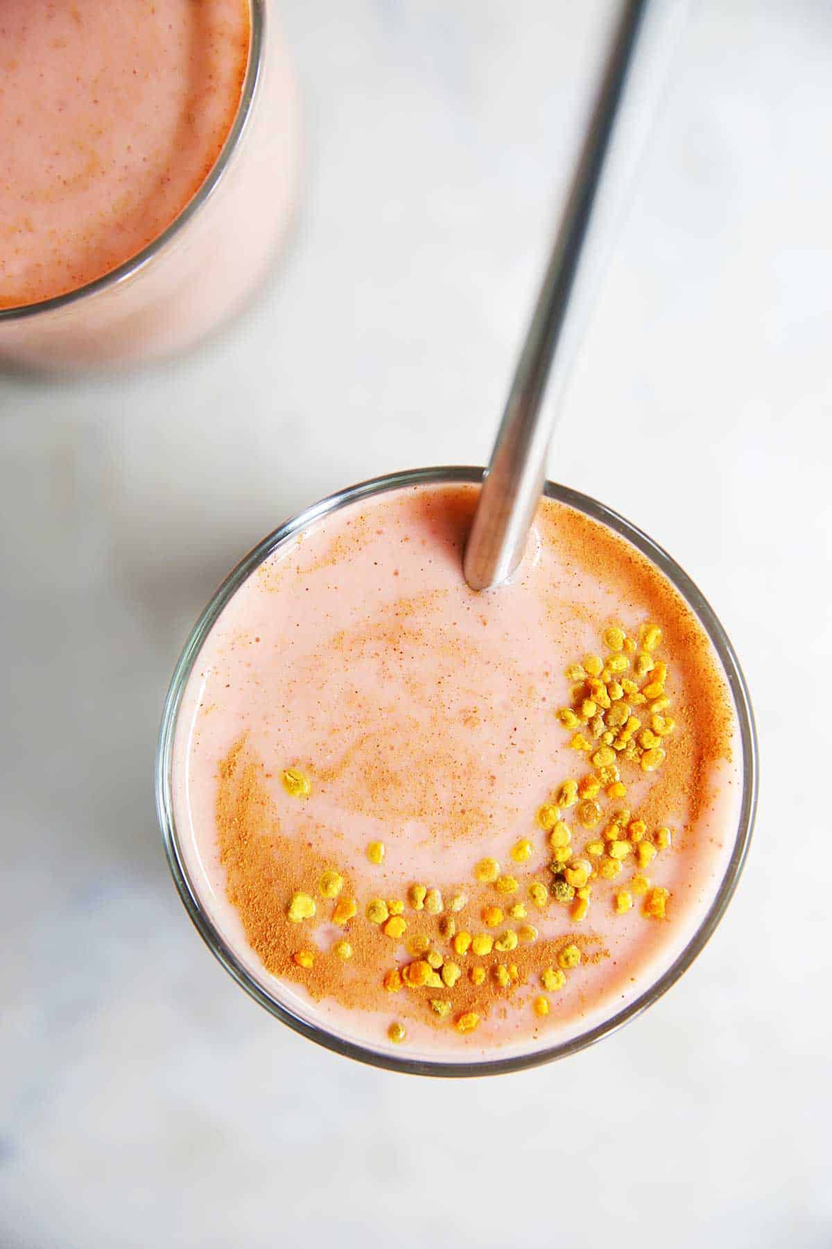 Superfood Summer Smoothie in a glass