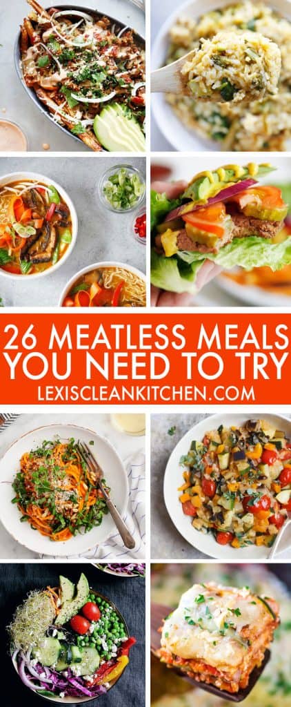 26 Gluten-Free Meatless Monday Meals You Need To Try - Lexi's Clean Kitchen