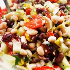 Greek Three Bean Salad