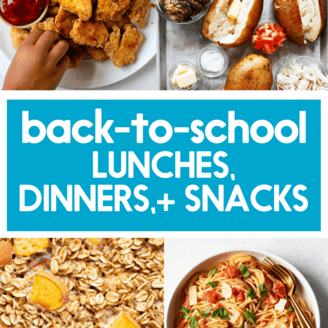 Back To School Gluten-Free Lunches, Dinners, and Snacks