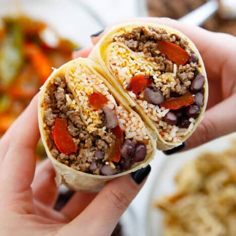 The Ultimate Vegetarian Burrito - Dishing Out Health