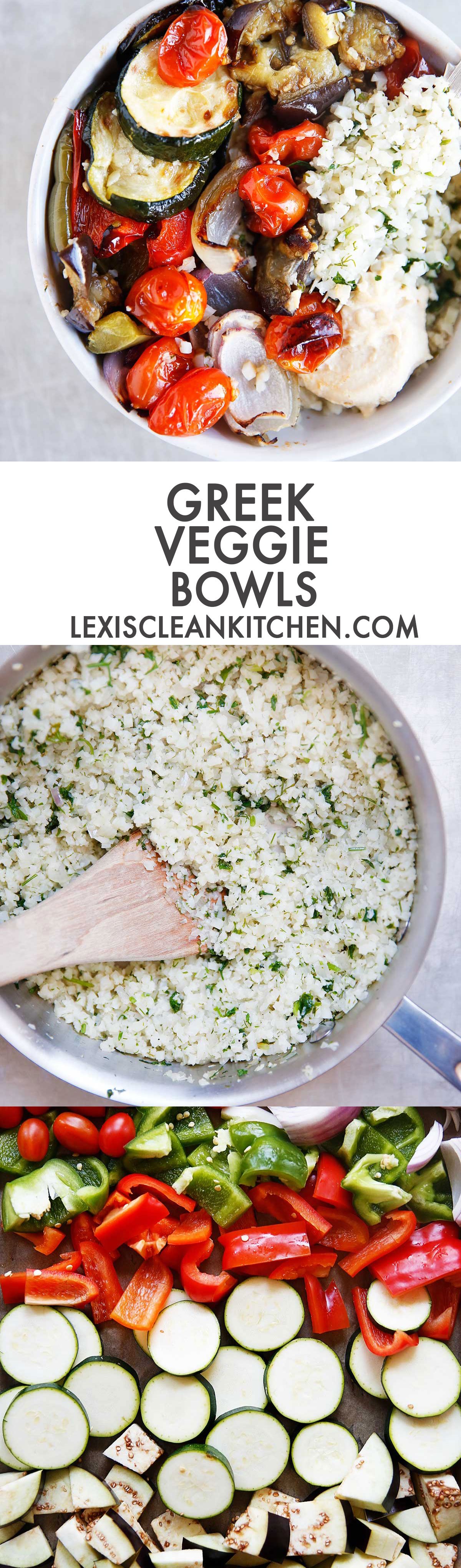 Greek Veggie Bowls [Paleo and Vegan] | Lexi's Clean Kitchen