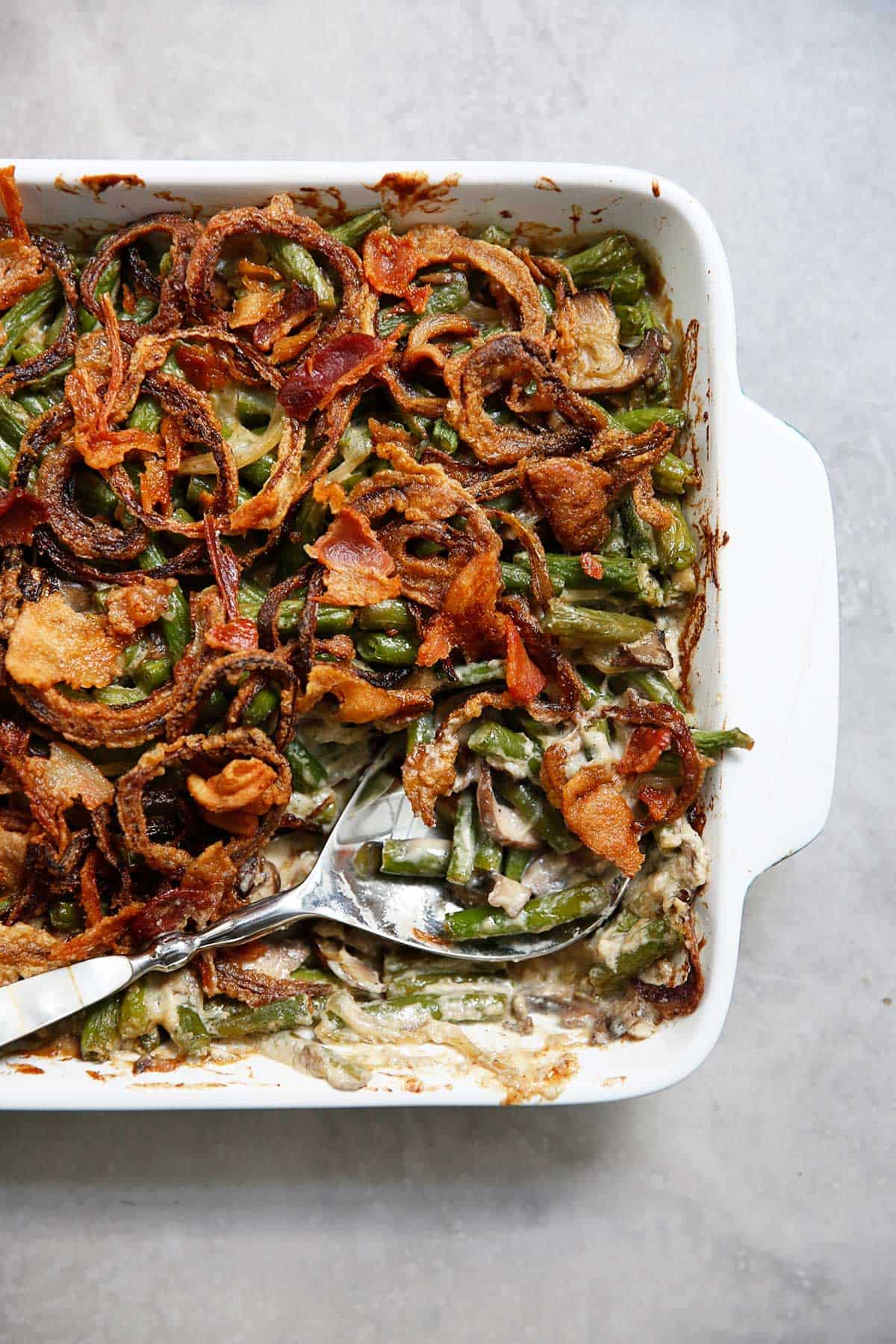 Dairy Free Green Bean Casserole - Lexi's Clean Kitchen