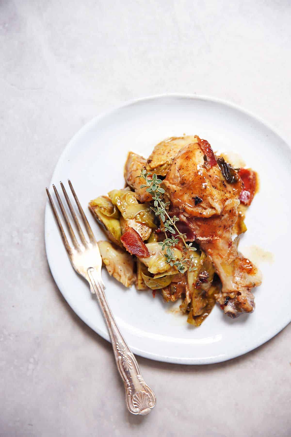 One Pot Apple Cider Chicken