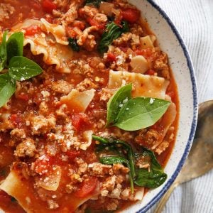 Lasagna Soup