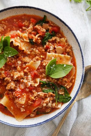 Lasagna Soup