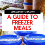 A Freezer Meal Guide image for Pinterest