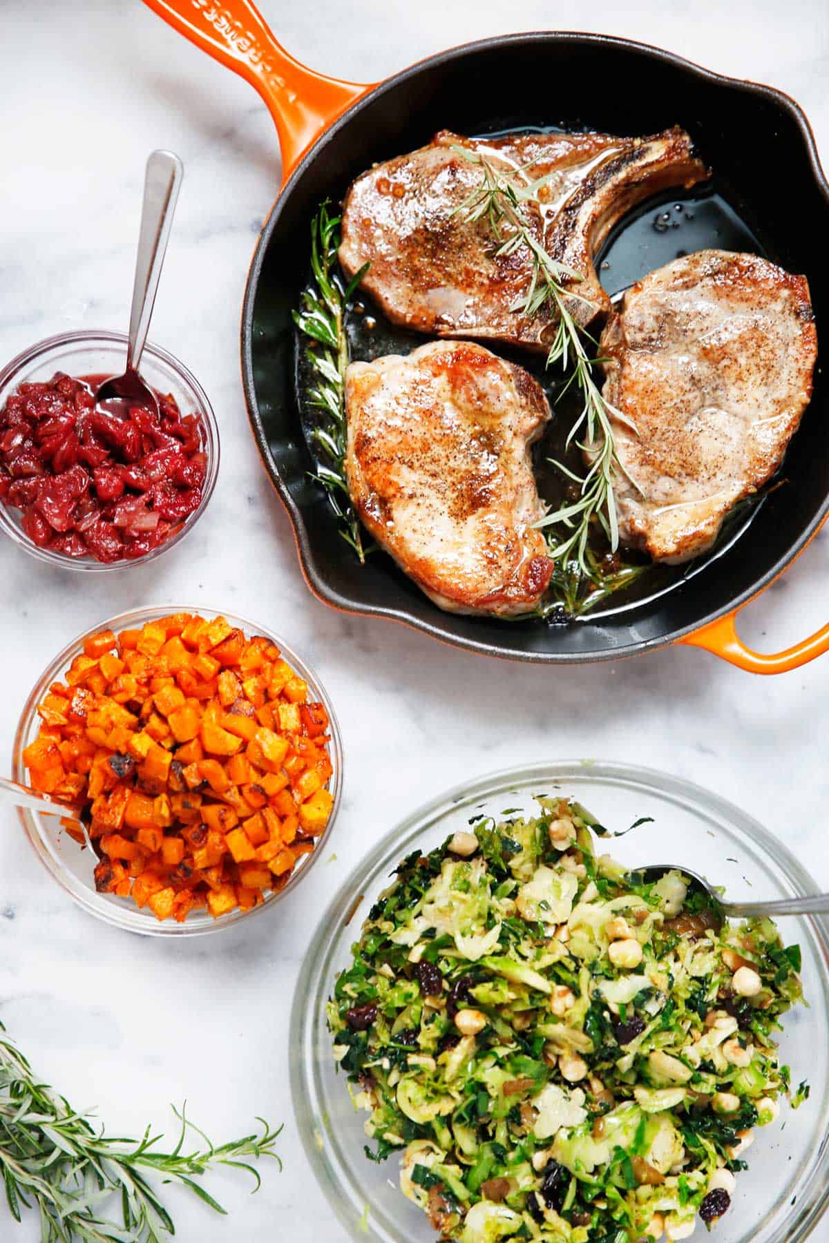 Entire Holiday Dinner on a Sheet Pan - Chop Happy