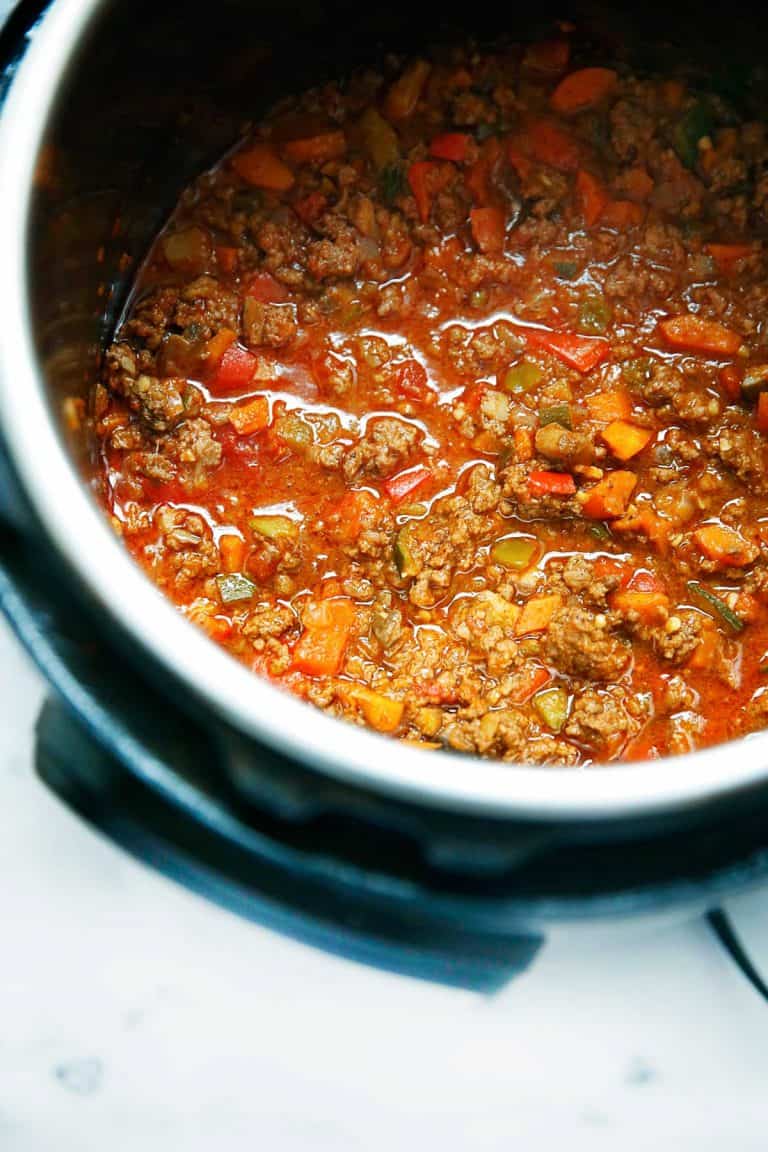 How To Make The BEST Taco Meat (In The Instant Pot!) - Lexi's Clean Kitchen