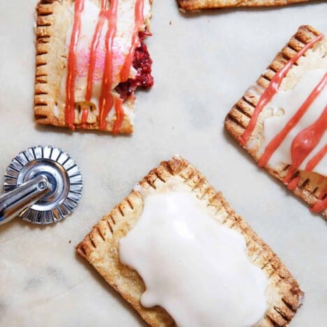 Homemade Pop Tarts frosted