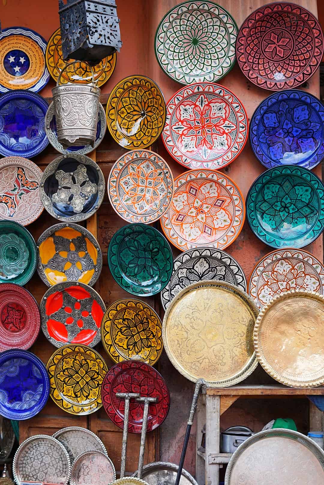 Plates in Marrakech, Morocco - Lexi's Clean Kitchen