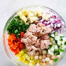Mediterranean Tuna Salad with No Mayo - Lexi's Clean Kitchen