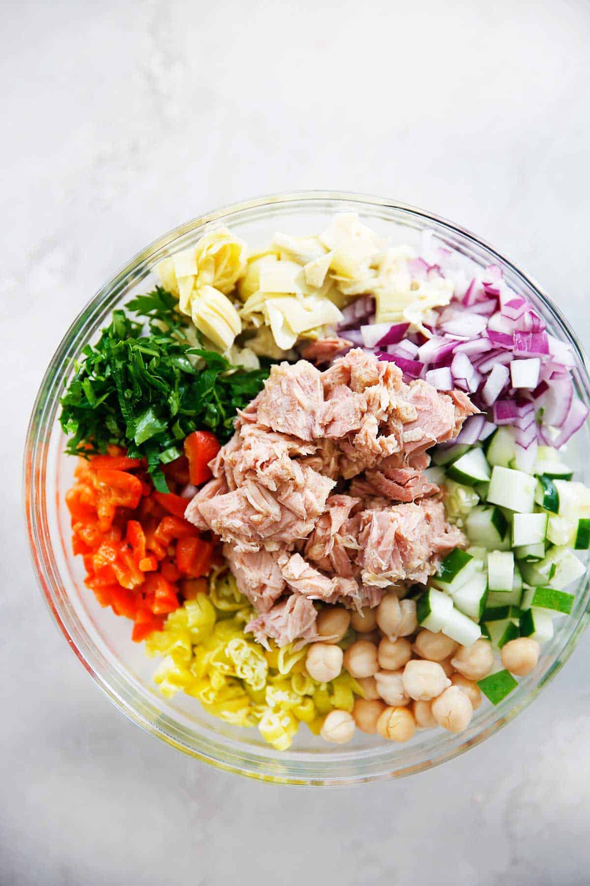 Mediterranean Tuna Salad with No Mayo! - Lexi's Clean Kitchen