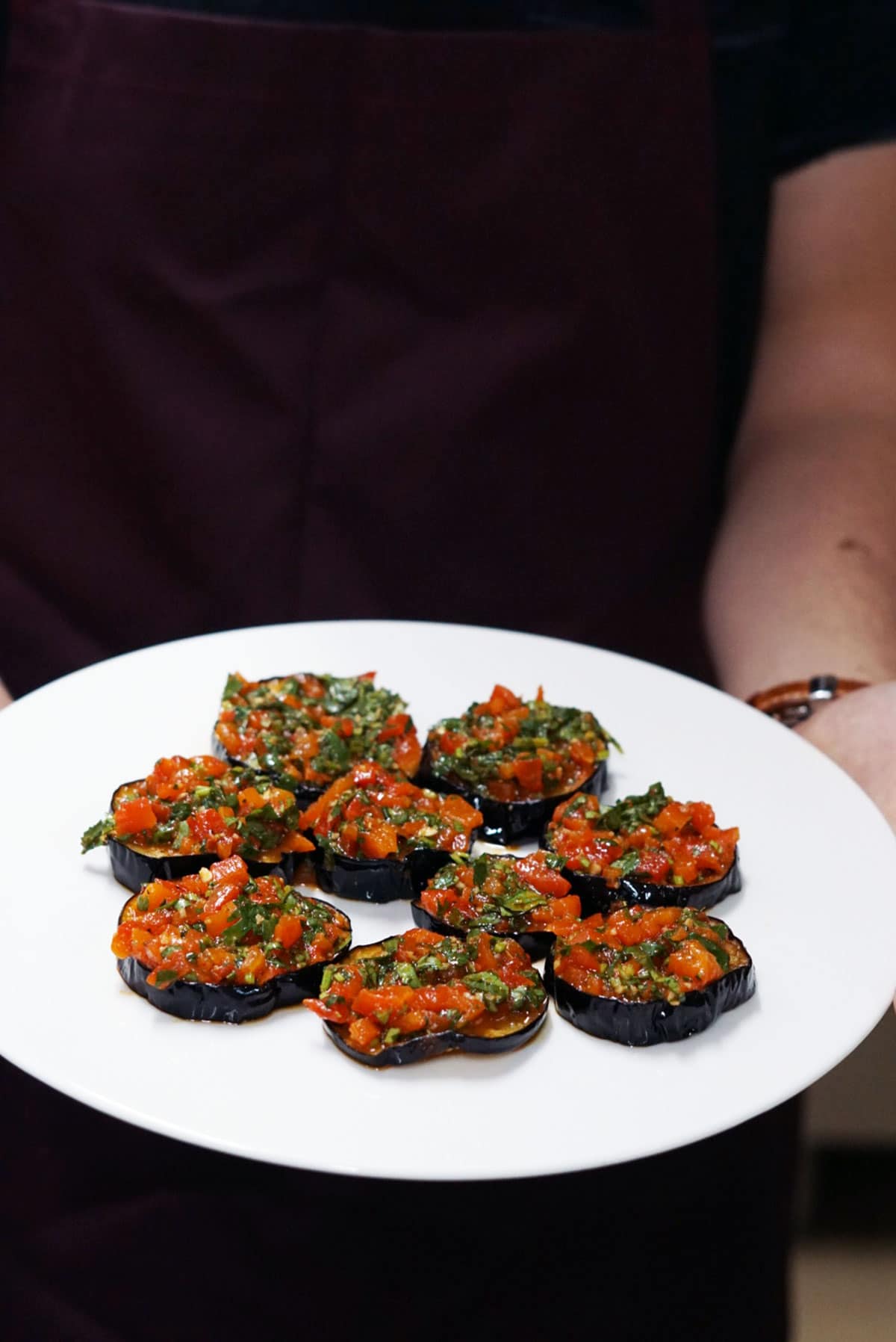 Moroccan Eggplant (with Chermoula)Moroccan Eggplant (with Chermoula) from Riad Fes in Morocco