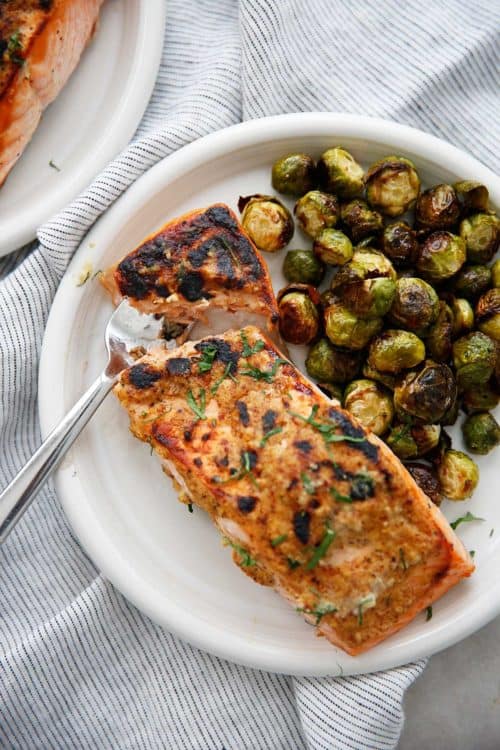 3-Ingredient Dijon Salmon Made In Only 10 Minutes