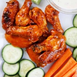 Baked Buffalo Wings