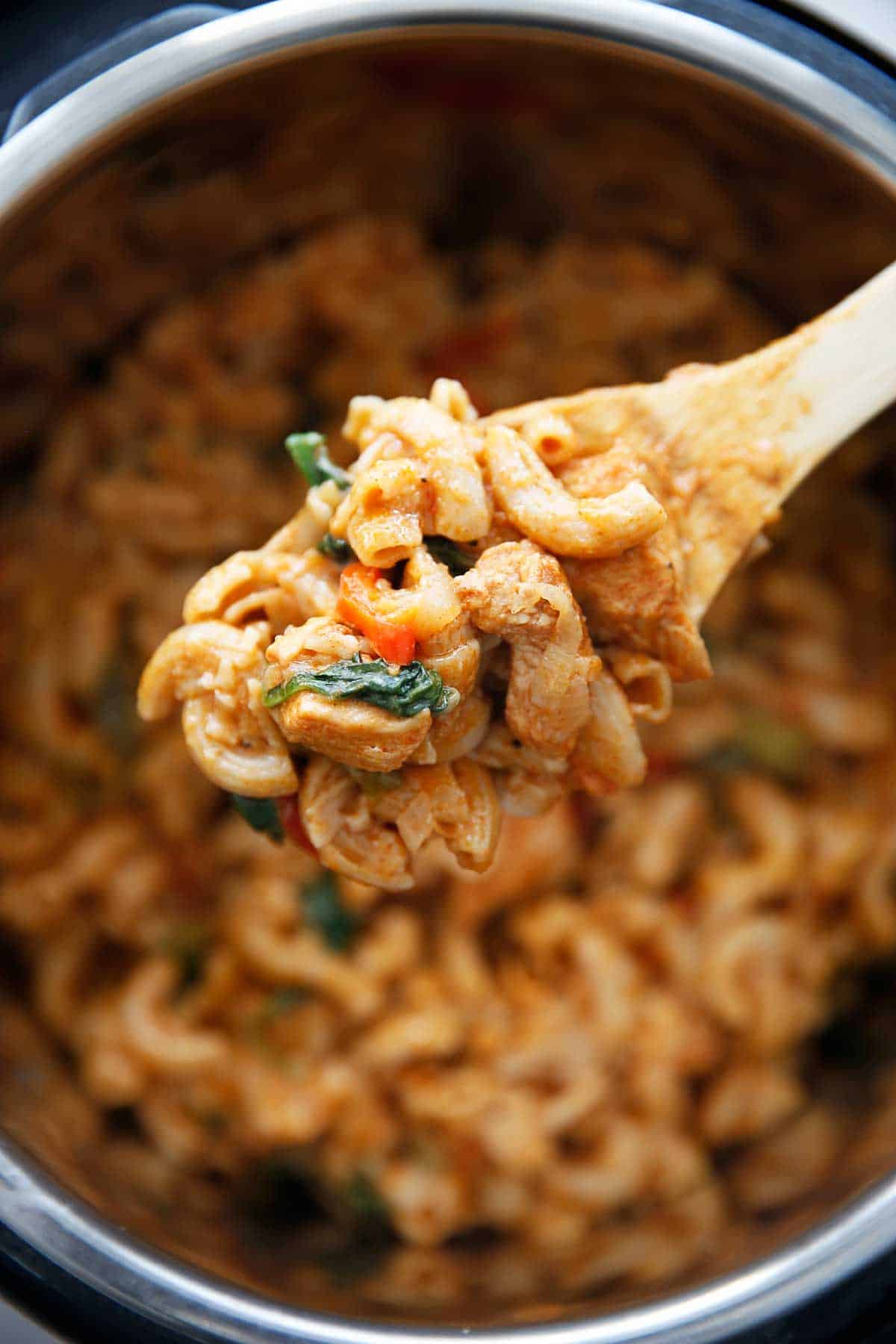 Creamy Cajun Chicken Pasta Recipe in Instant Pot