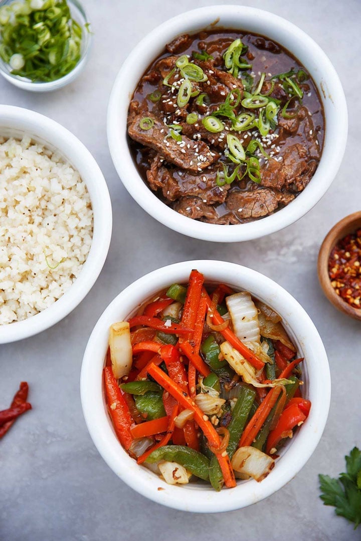 Dishes from Mongolian beef instant pot recipe