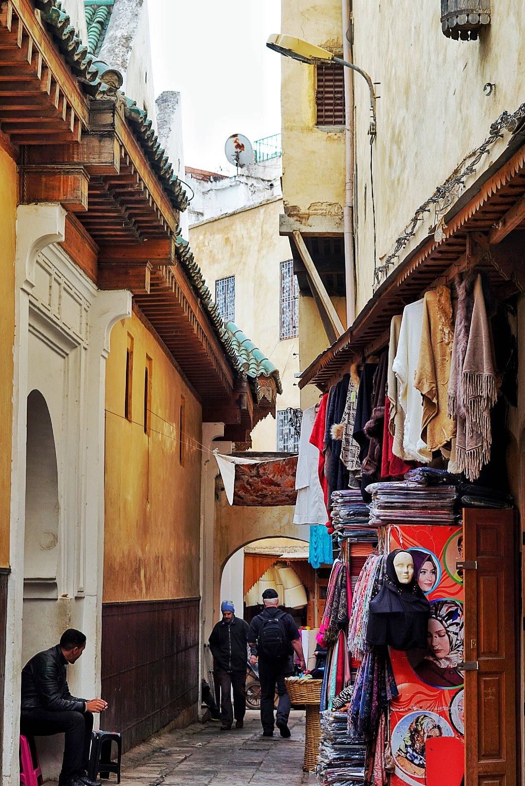 Exploring The Streets of The Walled Medina Fes Morocco