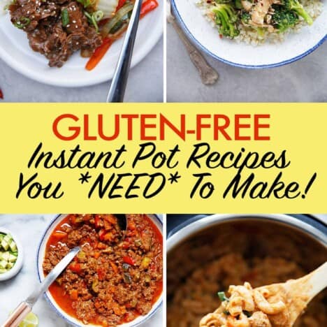Gluten-Free Instant Pot Recipes You NEED To Make #instantpot #glutenfree #pressurecooker