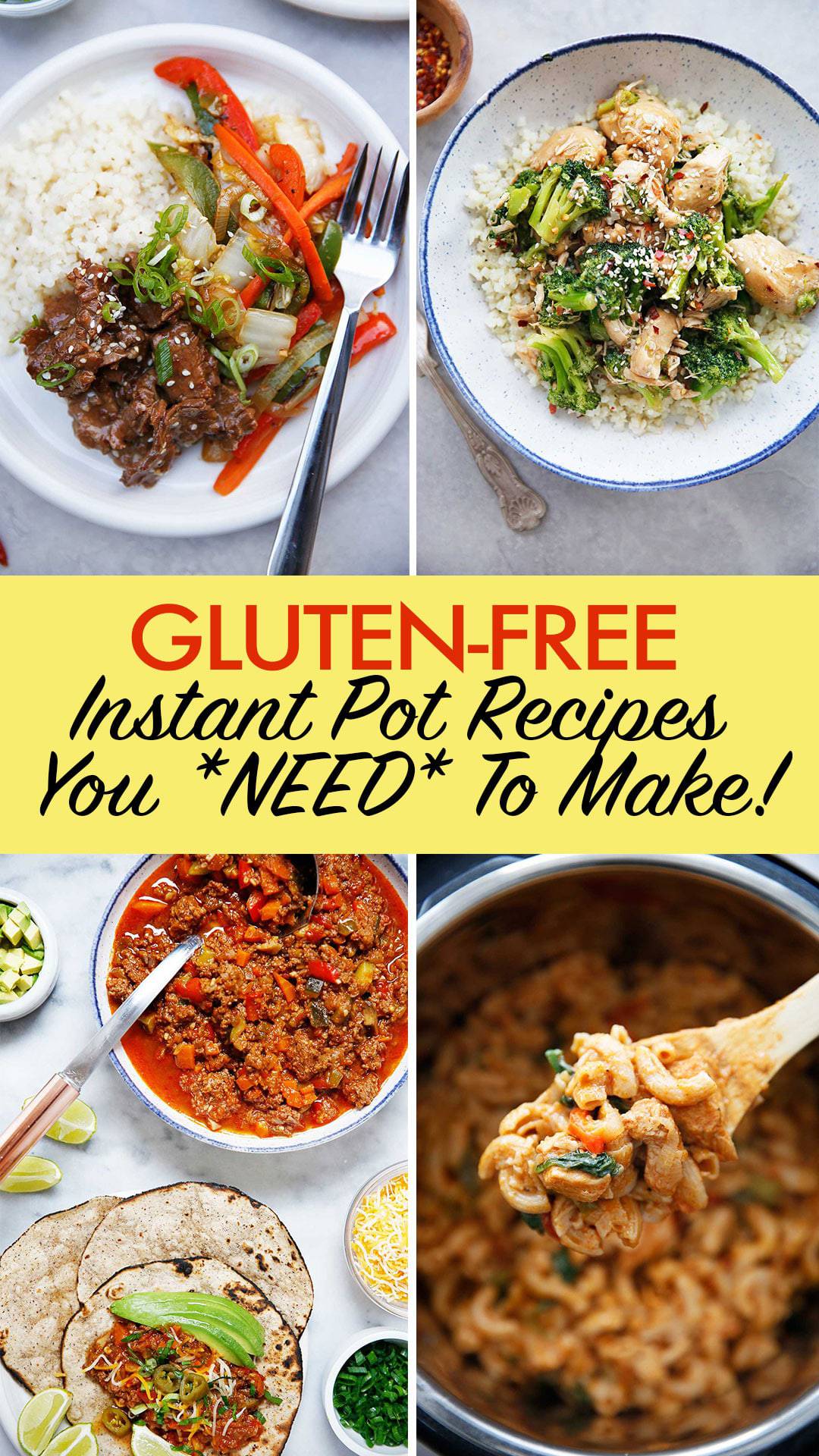 Gluten Free Instant Pot Recipes