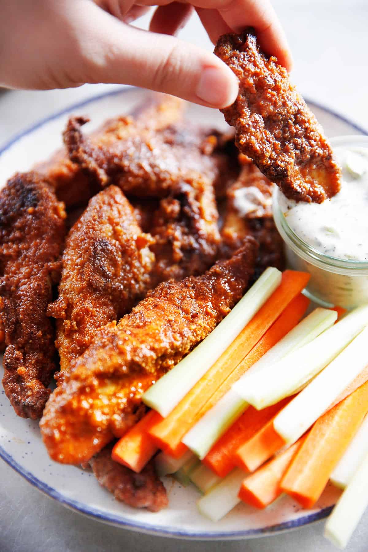 Buffalo Chicken Tenders (Keto & Gluten-Free) - Lexi's 