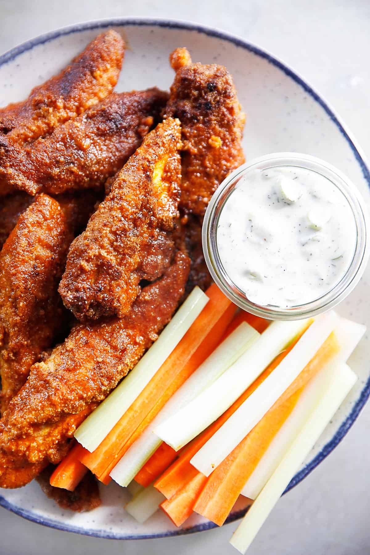 Buffalo Chicken Tenders (Keto & Gluten-Free) - Lexi's 