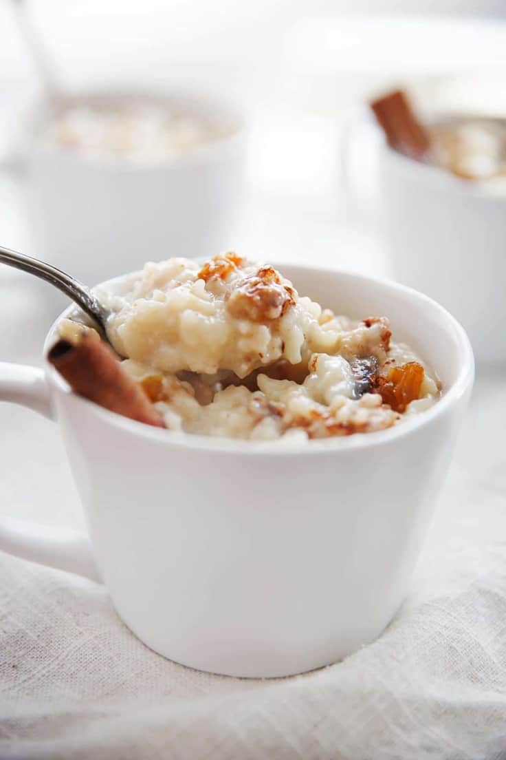 Healthy Rice Pudding (Vegan) - Lexi's Clean Kitchen