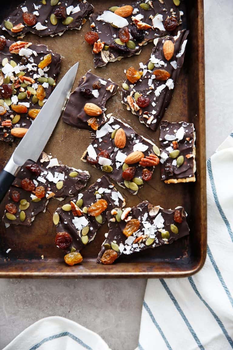 Chocolate Matzo Crack (gluten-free) - Lexi's Clean Kitchen