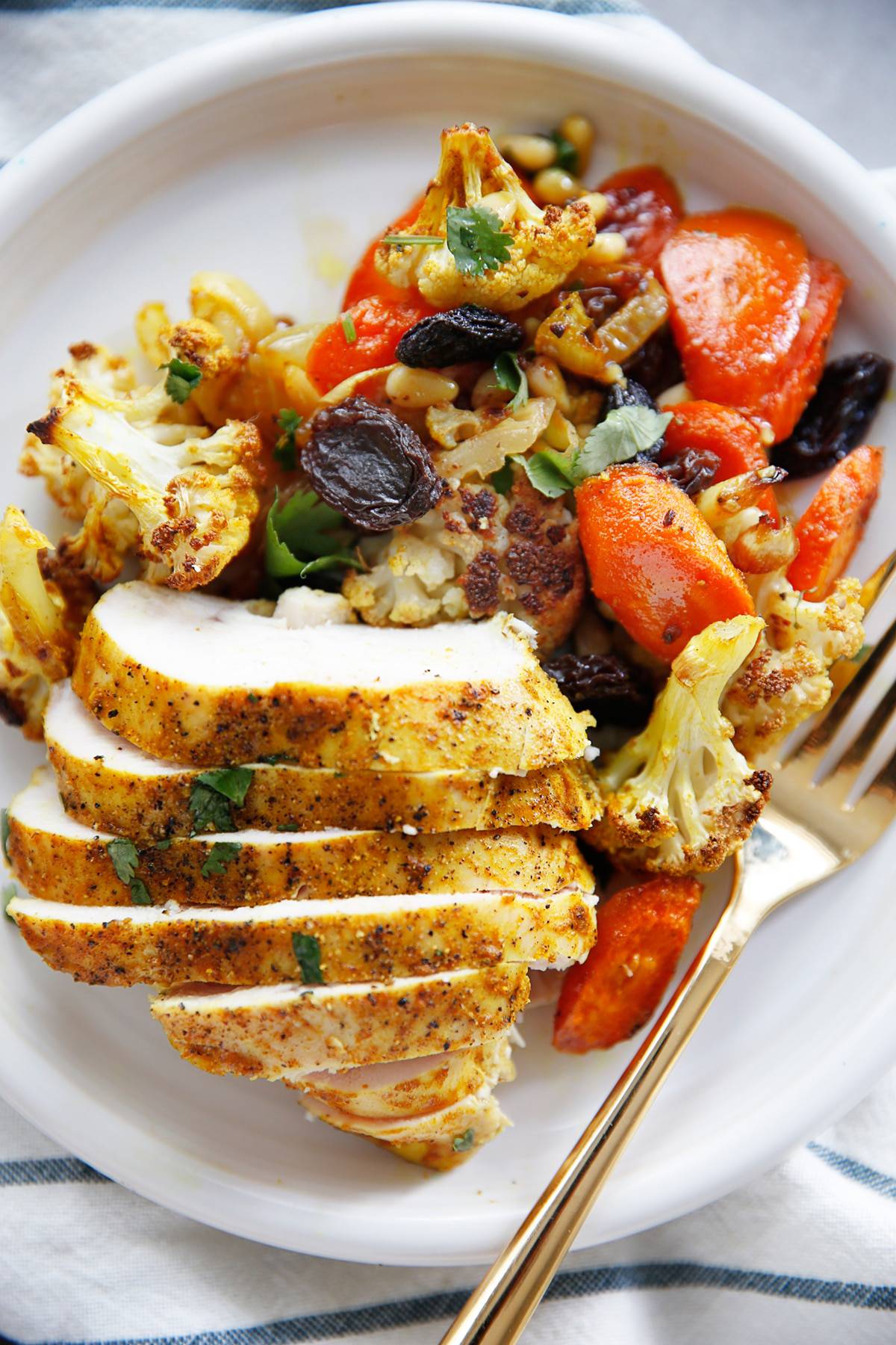 Sheet Pan Curry Chicken and Vegetables