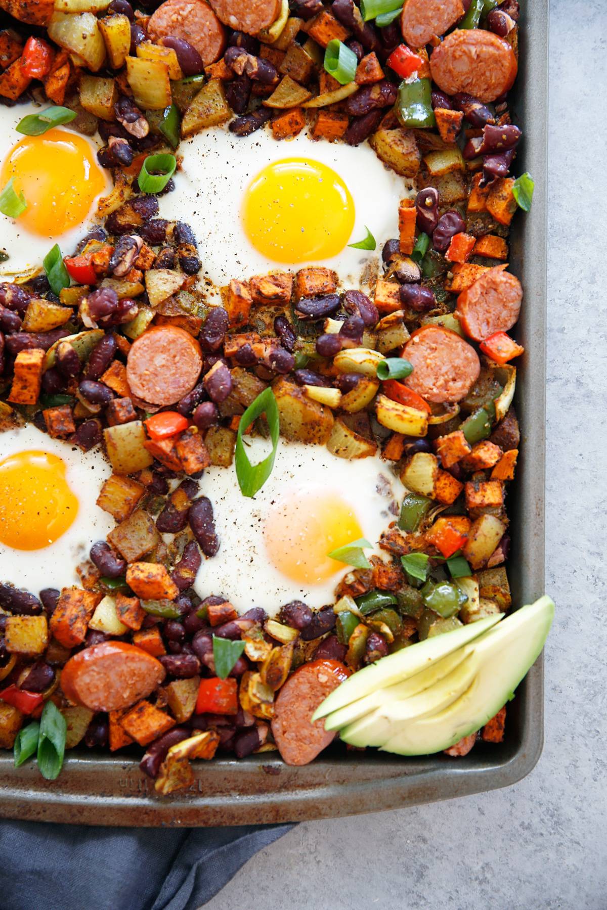 Sheet Pan Chorizo and Egg Bake