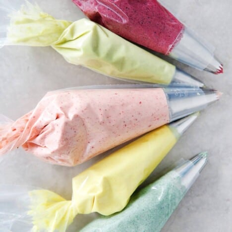 Naturally Colored Buttercream Frosting: 5 Ways
