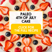 Gluten-Free 4th of July Cake