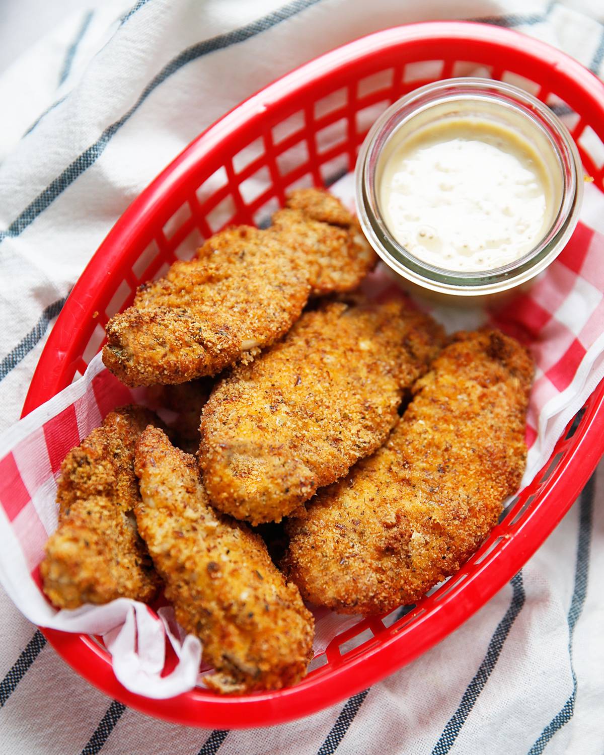 Air fryer shop chicken strips recipe