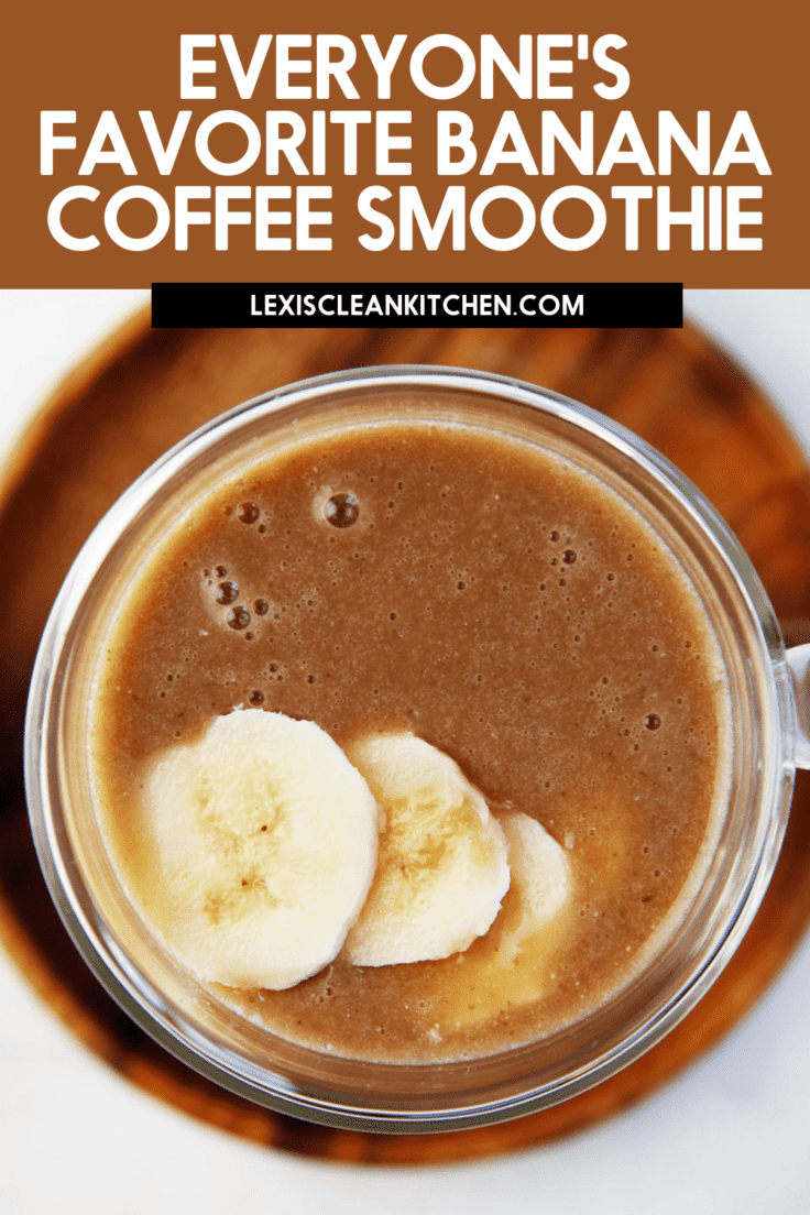 Healthy Banana Coffee Smoothie Recipe