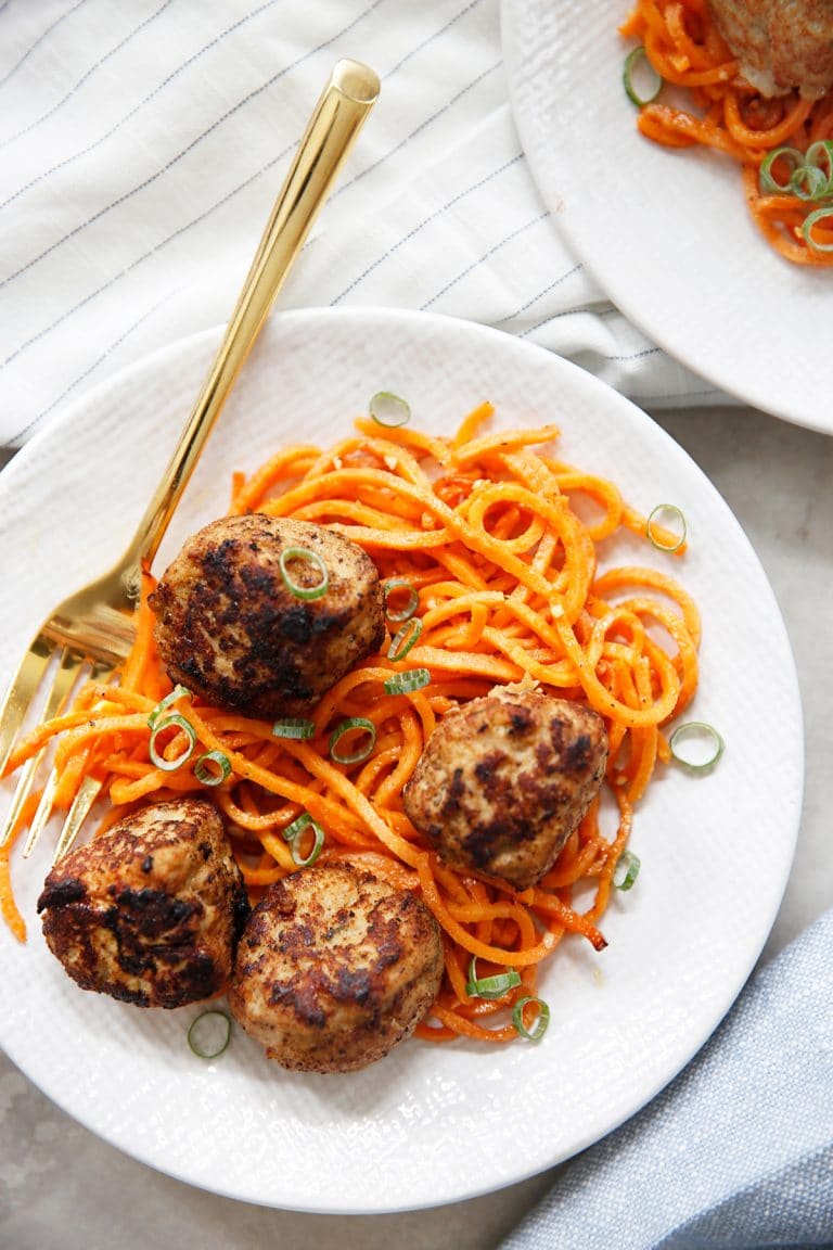 Apple Sage Turkey Meatballs - Lexi's Clean Kitchen