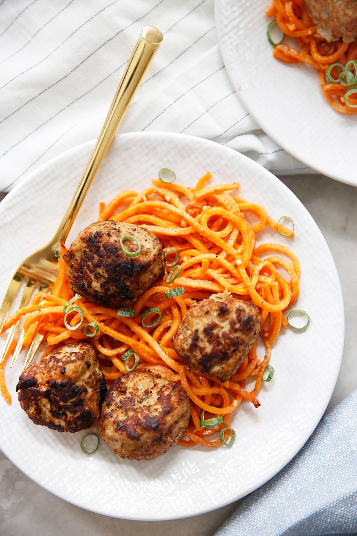 turkey apple meatballs paleo