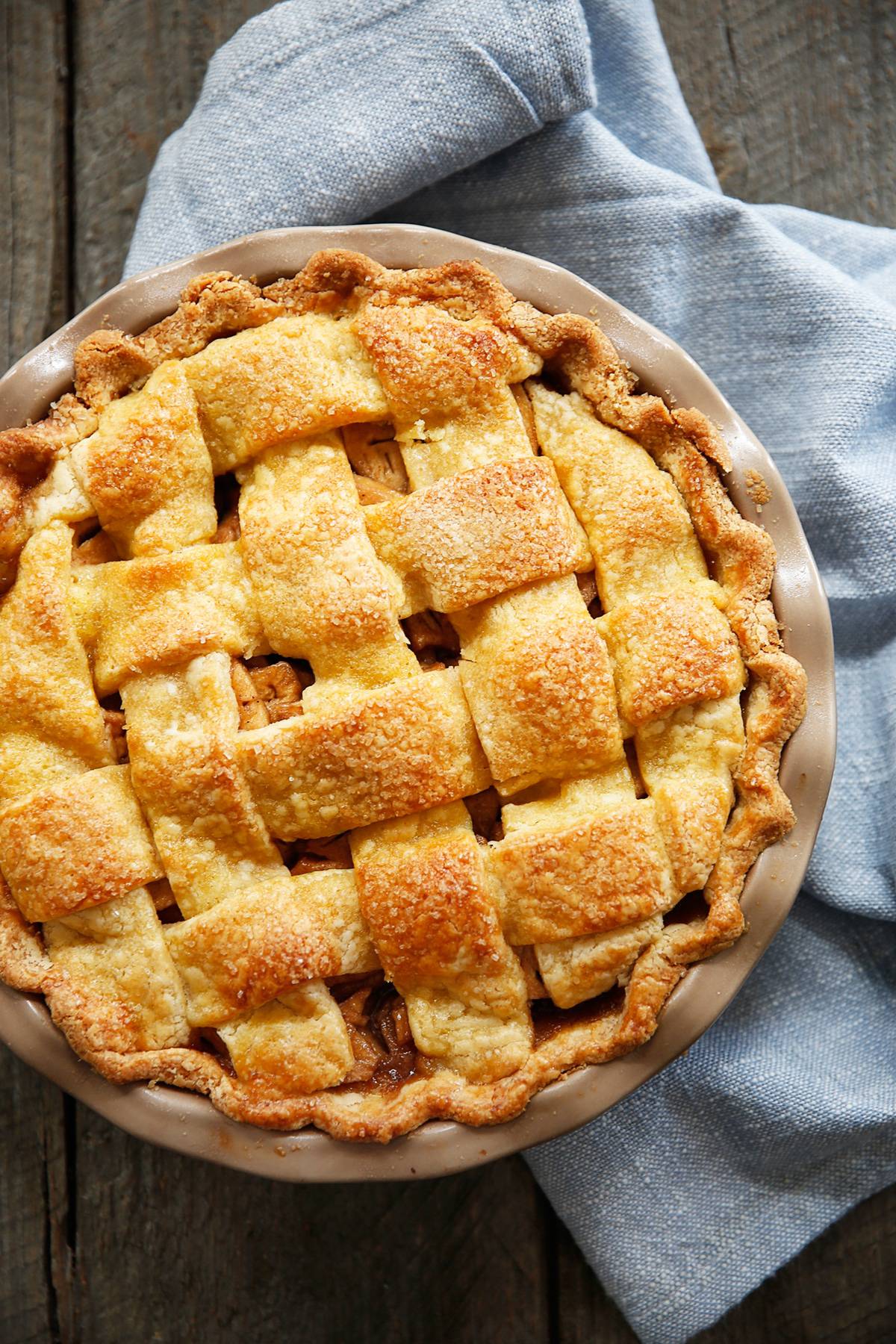 Fresh out of the oven gluten free apple pie