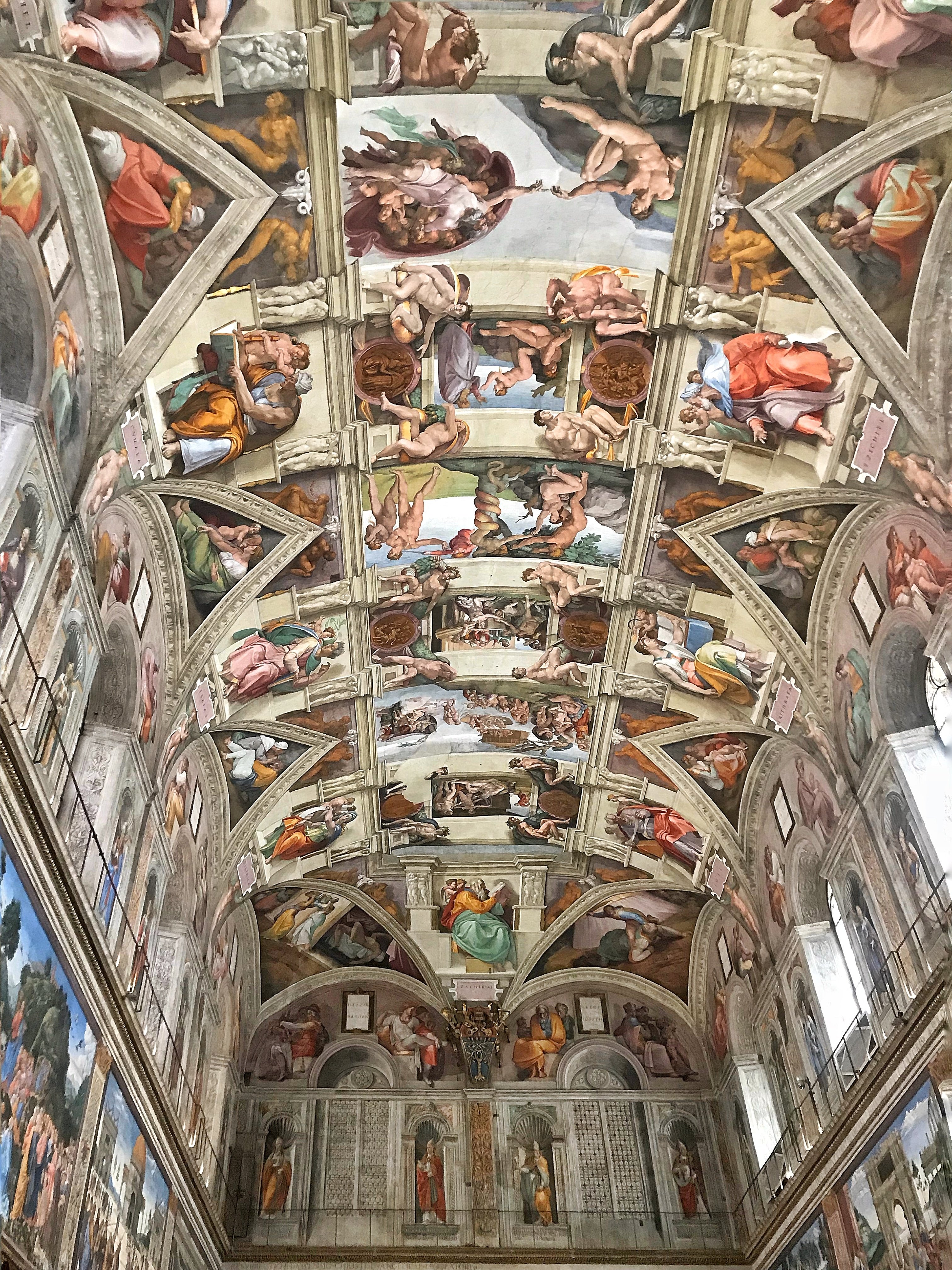 Rome April 2018 Sistine Chapel