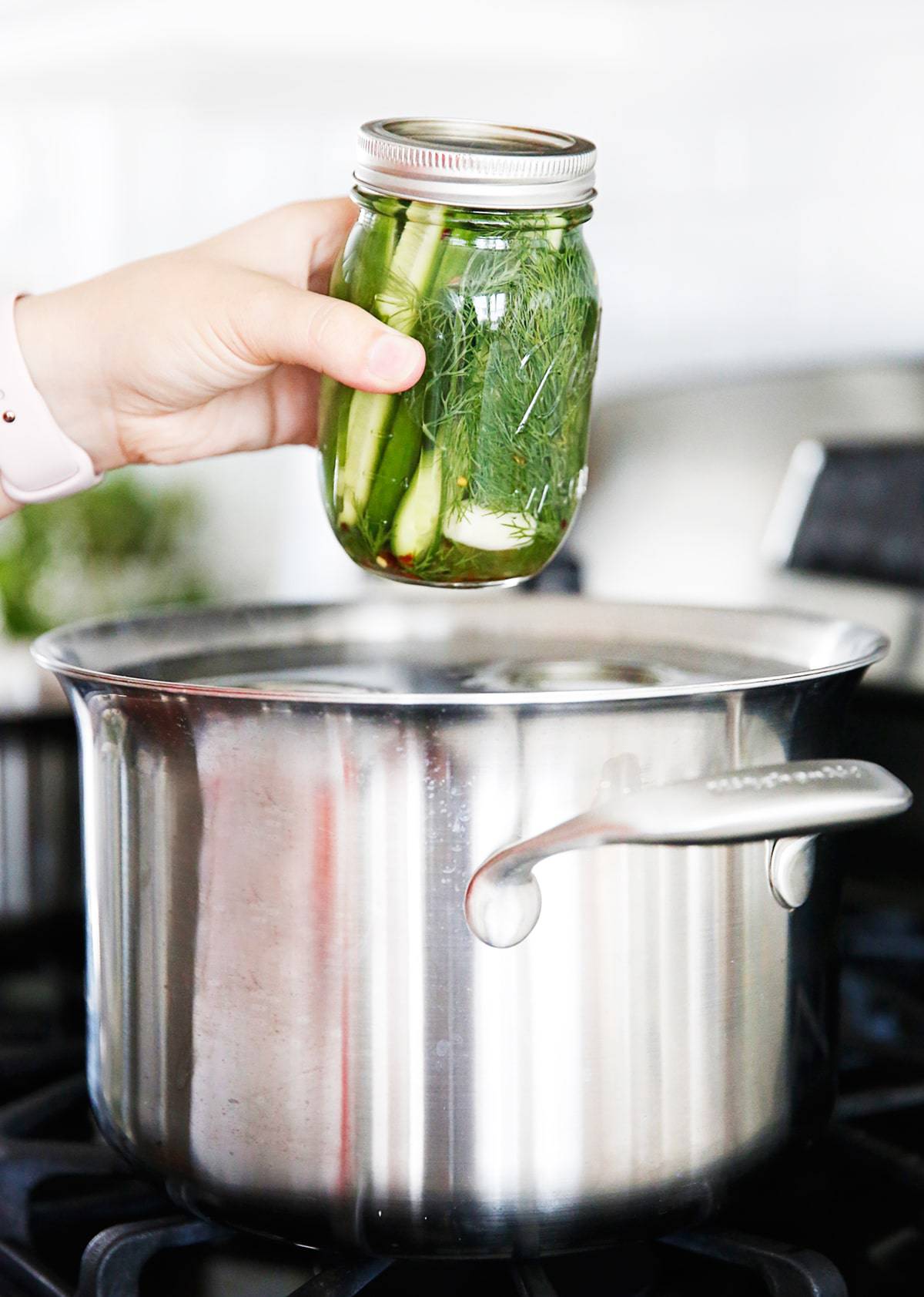 How to Make Quick Dill Pickles