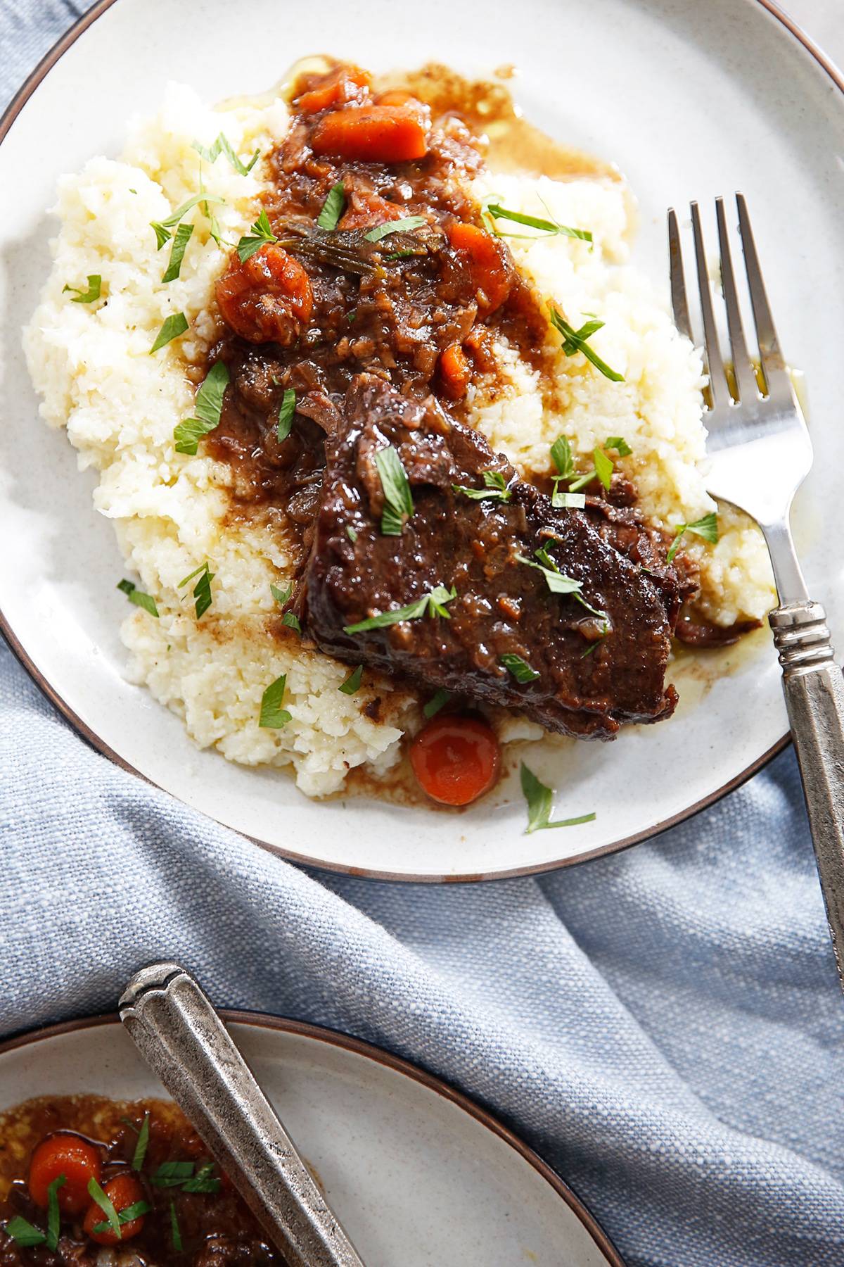 How long does it take to cook beef short ribs in the pressure cooker?